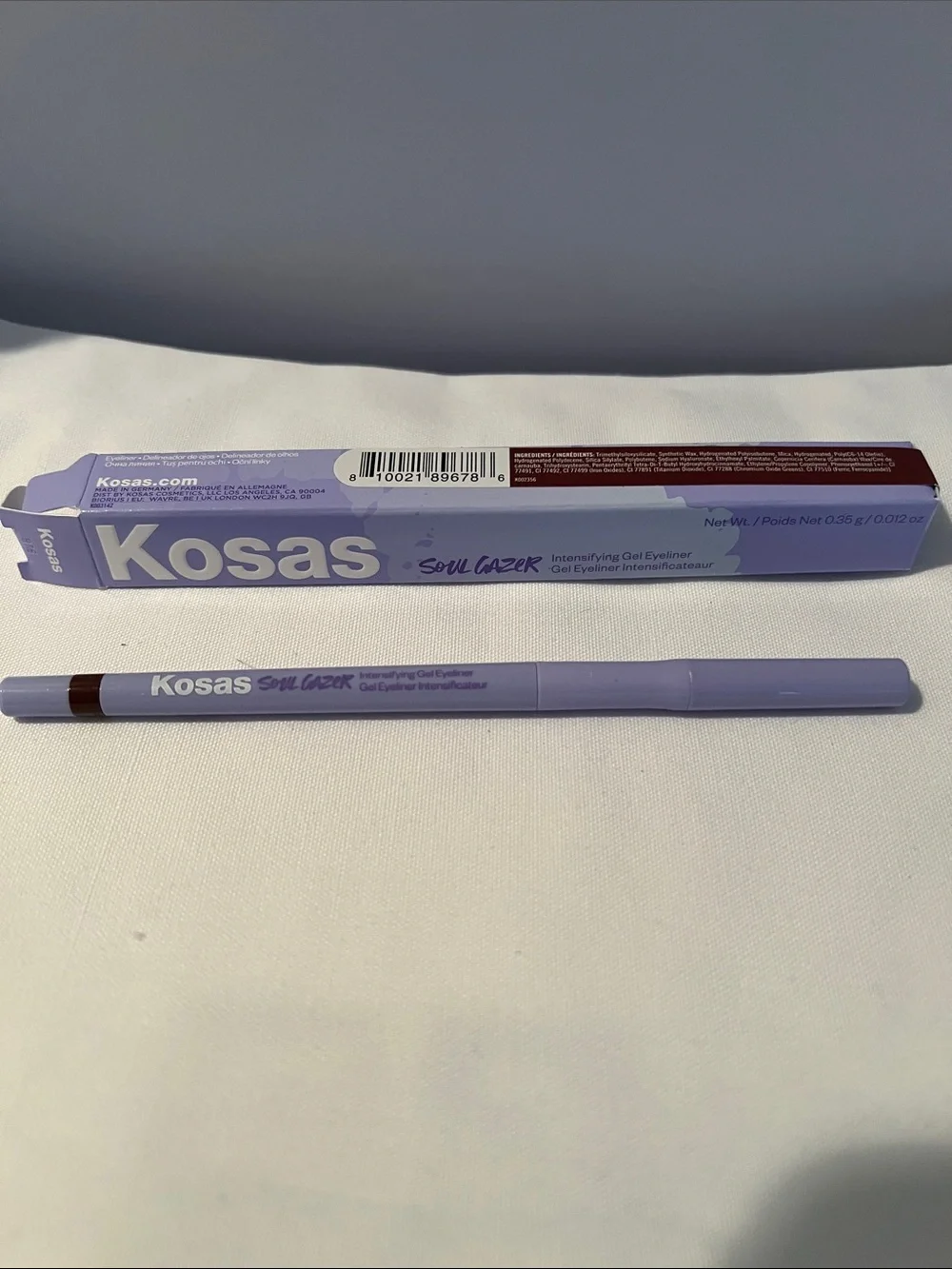 Kosas Soul Gazer Gel Eyeliner — color Depth- Warm Brown Matte